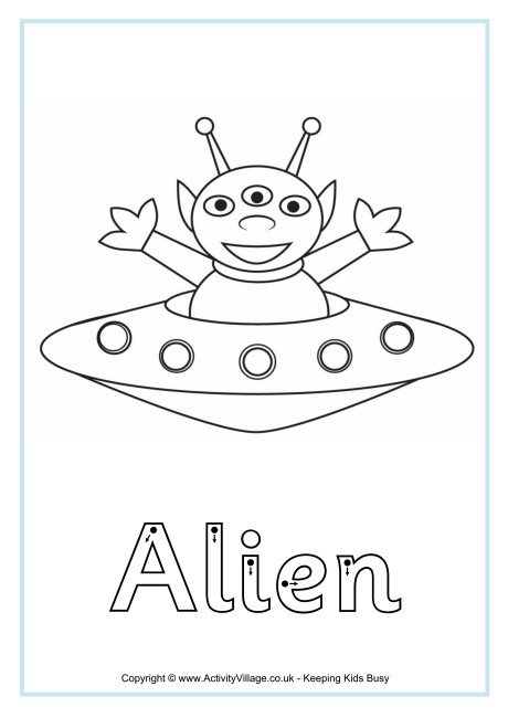 Alien finger tracing