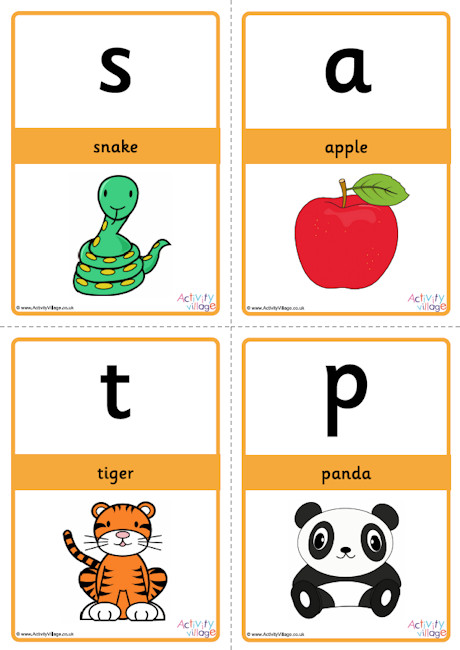 All Phase Two letters - mnemonic posters