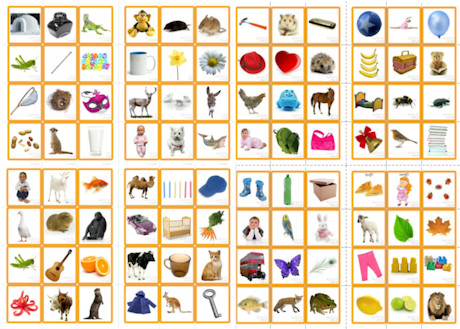 All Phase 2 letters - picture tiles All Phase 2 letters - picture tiles
