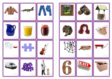 All Phase Three letters - picture tiles All Phase Three letters - picture tiles