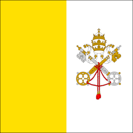 All Vatican City flag printables