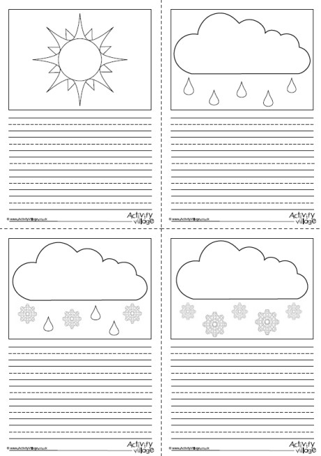 All Weather Symbol Story Paper