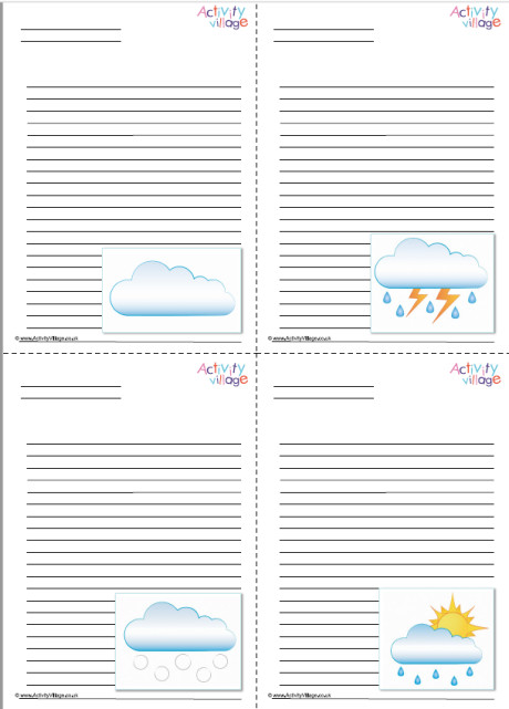 All Weather Writing Pages