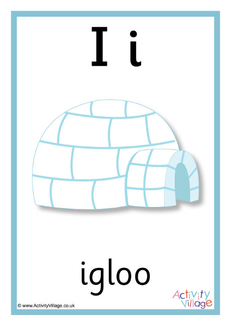 Alphabet Poster I
