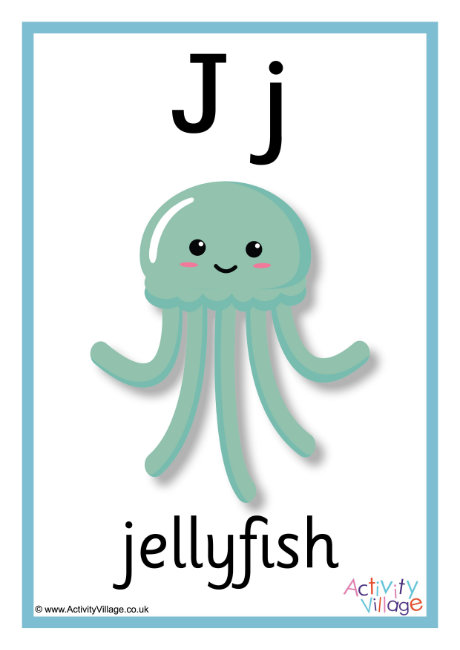 Alphabet Poster J
