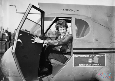 Amelia Earhart poster 2