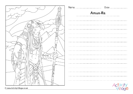 Amun-Ra story paper