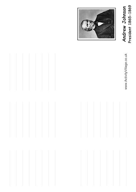 Andrew Johnson booklet Andrew Johnson booklet
