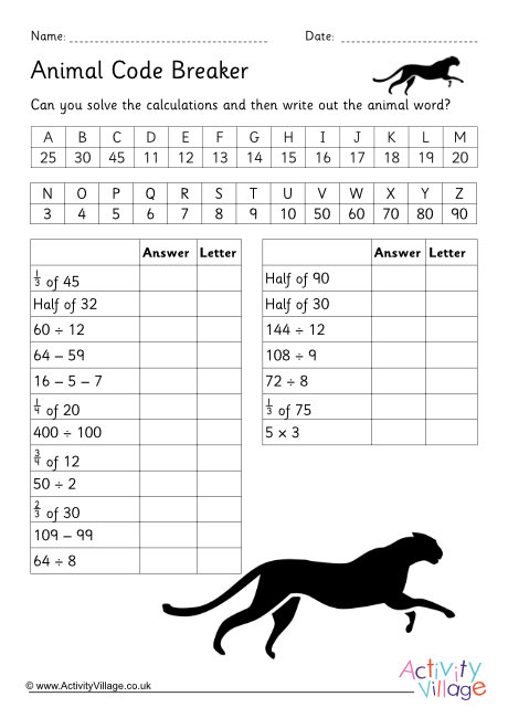 Animal code breaker 2