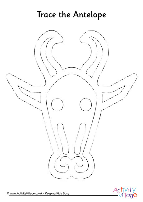 Antelope Tracing Page