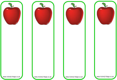 Apple bookmarks - blank