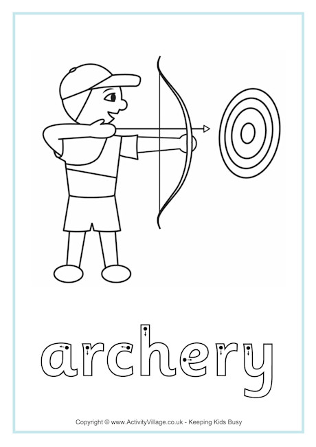 Archery finger tracing