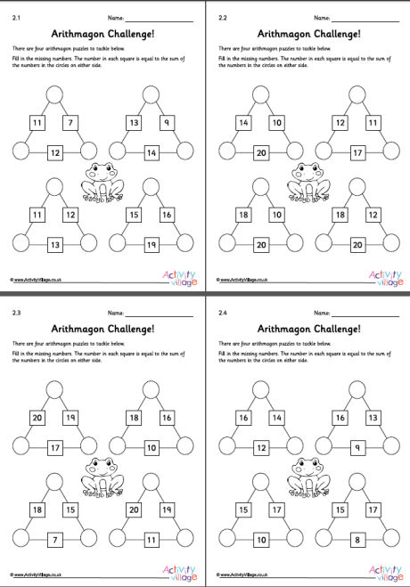 Arithmagons pack 2