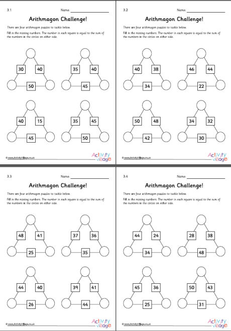 Arithmagons pack 3