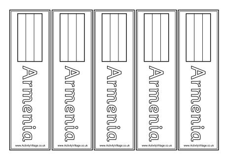 Armenia bookmarks