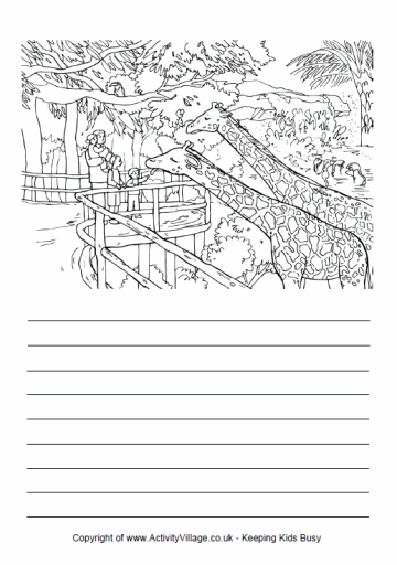 At the zoo story paper At the zoo story paper