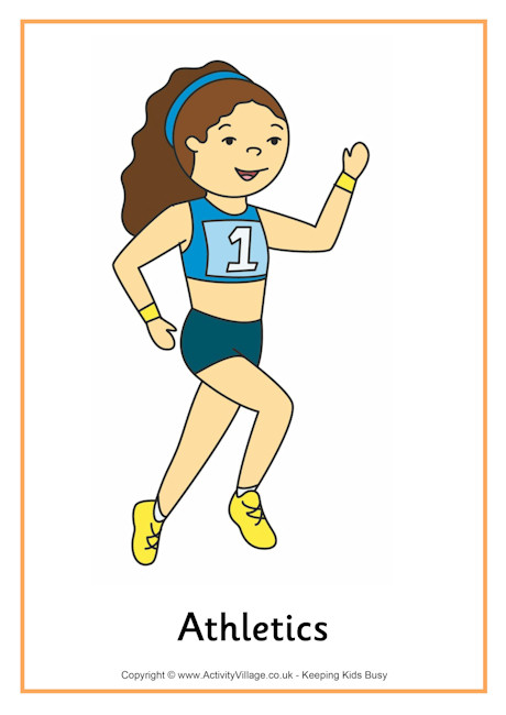 Athletics poster 2 Athletics poster 2