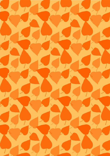 Autumn leaf scrapbook 