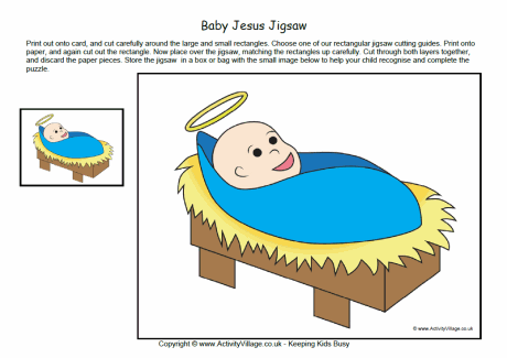 Baby Jesus jigsaw Baby Jesus jigsaw