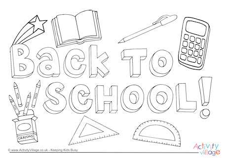School Colouring Pages Page 3rd Grade Coloring