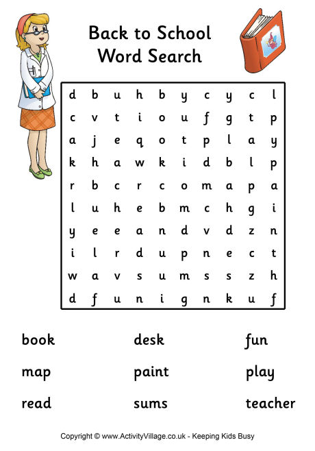 clip art word search - photo #31