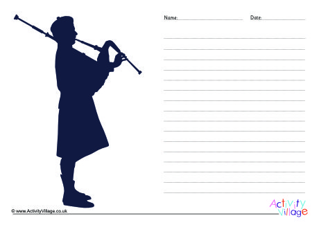 Bagpiper story paper