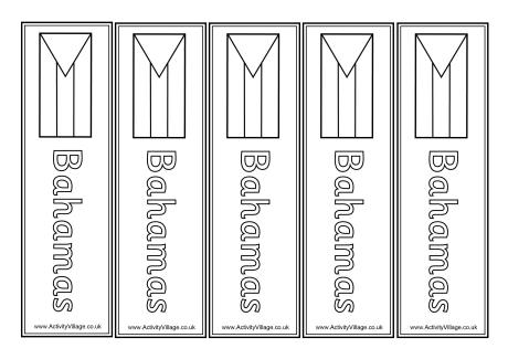 Bahamas bookmarks