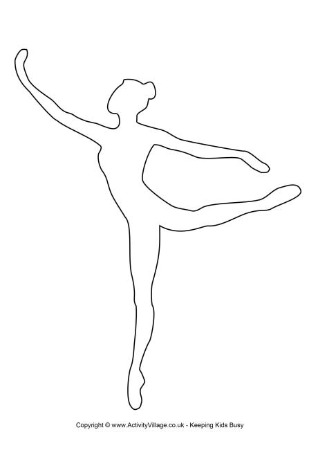 Ballerina template 1 Ballerina template 1