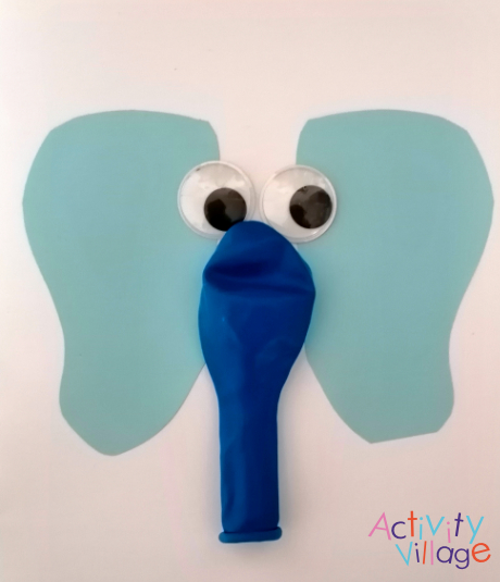 Quick and Easy Balloon Elephant Craft for Kids