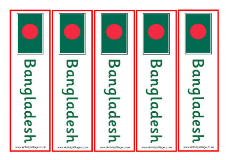 Bangladesh bookmarks