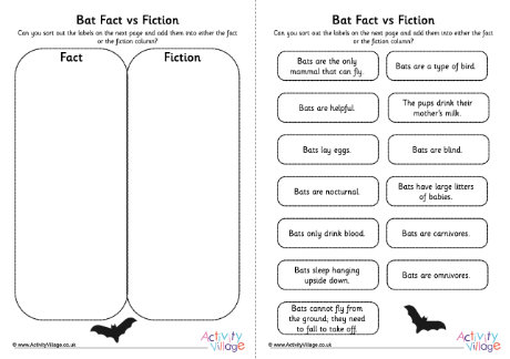 Bat fact vs fiction