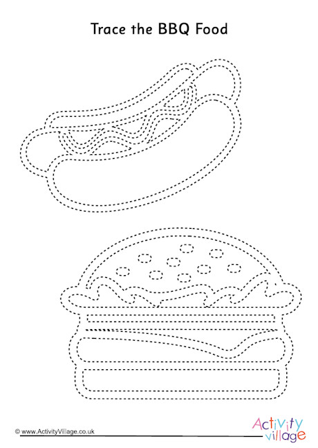 BBQ food tracing page