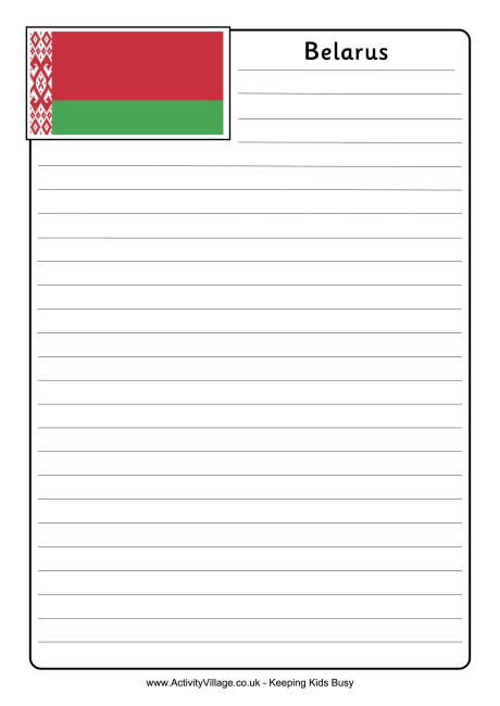 Belarus notebooking page 