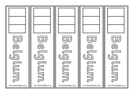 Belgium bookmarks