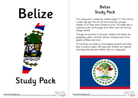 Belize Study Pack