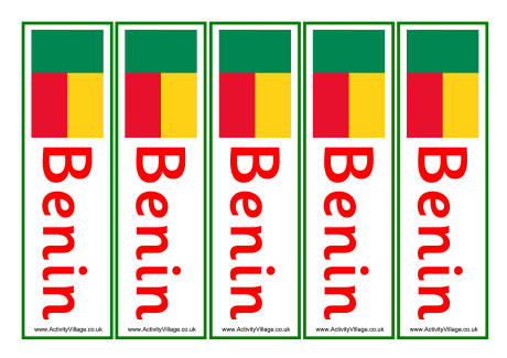 Benin bookmarks