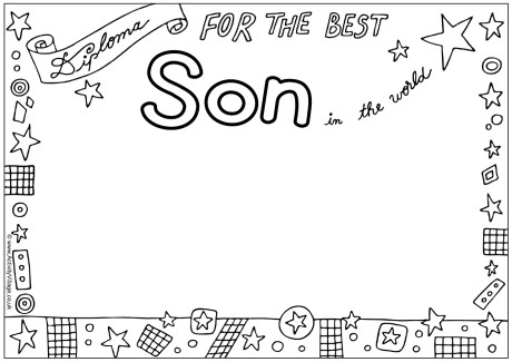 Best Son Diploma