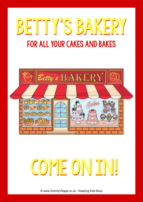 Betty's Bakery Come On In