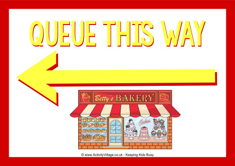 Betty's Bakery Queue This Way