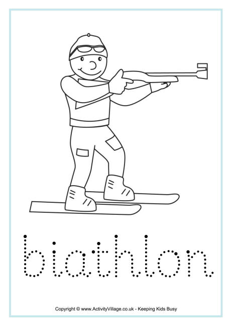 Biathlon tracing Biathlon tracing