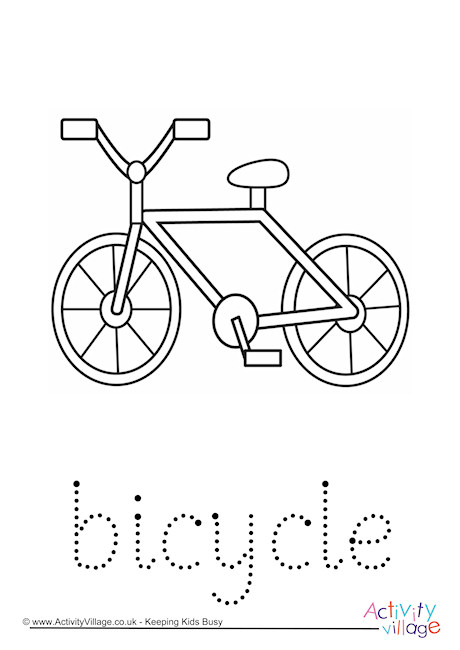 Bicycle Finger Tracing