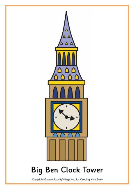Big Ben poster