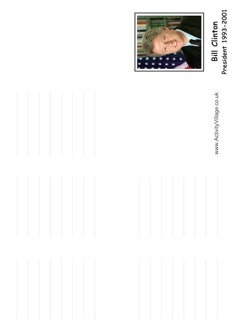 Bill Clinton booklet Bill Clinton booklet