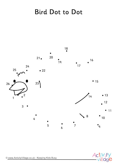 Bird Dot to Dot