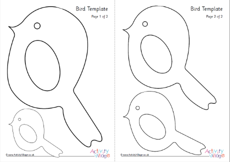 Bird Template 2 Bird Template 2