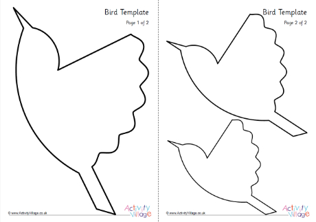 Bird Template 3 Bird Template 3