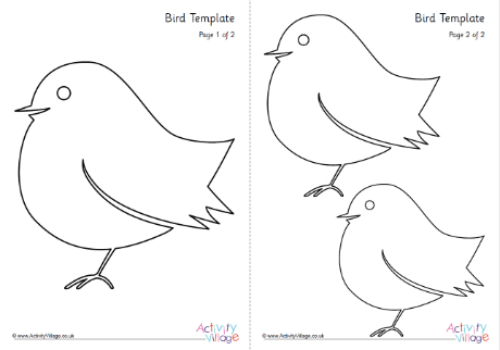 Bird template