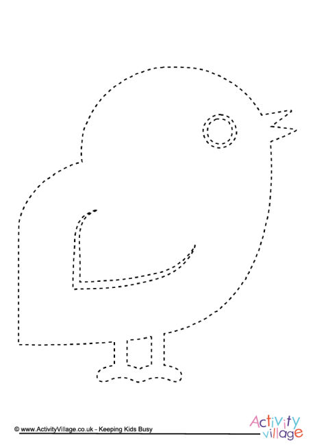 Bird tracing page