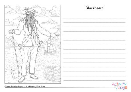 Blackbeard story paper 2 Blackbeard story paper 2