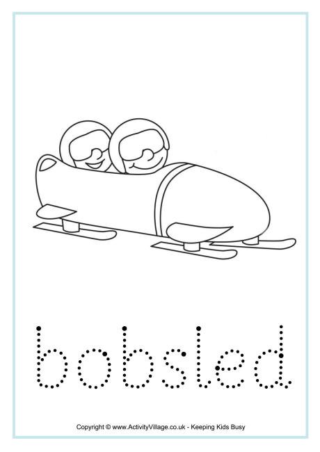 Bobsled tracing
